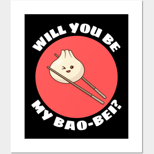 Will You Be My Bao Bei | Dumpling Pun Posters and Art